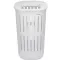 Brabantia Collect-It Laundry Basket magasított műanyag szennyestartó fedéllel, 55L, műanyag, fehér