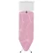 Brabantia Ironing Board C széles vasalódeszka gőzállomás tálcával, 1240x450mm, acél, lila hullámok