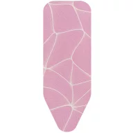 Brabantia Ironing Board Cover C vasalódeszka huzat 2mm habbal, 1240x450mm, pamut, lila hullámok