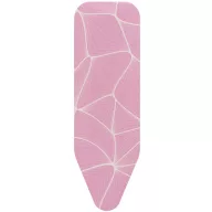 Brabantia Ironing Board Cover B vasalódeszka huzat 8mm habbal, 1240x380mm, pamut, lila hullámok