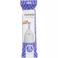   Brabantia PerfectFit méretpontos szemeteszsák, D méret, 15-20L, 20 zsák/tekercs