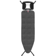   Brabantia vasalódeszka fix támasszal 124x38cm - B méret, fekete váz, farmerfekete huzat