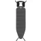 Brabantia vasalódeszka fix támasszal 124x38cm - B méret, fekete váz, farmerfekete huzat