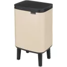 A szemetes mellé egy Brabantia PerfectFit szemeteszsák mintacsomagot (A kód) is biztosítunk Önnek, amely a tökéletes párosítást garantálja.
