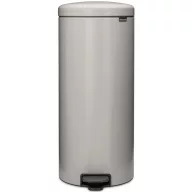   Brabantia NewIcon pedálos szemetes, lecsapódásgátló fedővel, 30L, acél, hamvasszürke