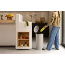A Brabantia 30 literes NewIcon pedálos szemetese nemcsak ikonikus megjelenésű, de megbízhatóan teszi a dolgát.