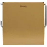  Brabantia ReNew Toilet Roll Holder fali WC-papír tartó fedővel, acél, meleg tónusú arany