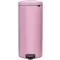 Brabantia NewIcon pedálos szemetes, lecsapódásgátló fedővel, 30L, acél, rózsaszín-lila
