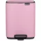 Brabantia Bo Pedal Bin pedálos szemetes, 7L, acél, rózsaszín-lila