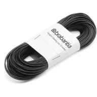   Brabantia HangOut Replacement Washing Lines csere acélmagos szárítókötél, 50m, acél és műanyag, fekete