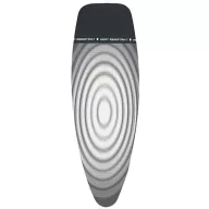   Brabantia vasalódeszka huzat 135x45cm - D méret, huzat + 2mm hab, hőálló pihentető zóna, titán ovális