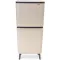 Brabantia SortUp Recycle Bin Hi 2 szintes szelektív szemetes torony, 10+10+25L, műanyag, világos bézs
