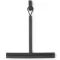Brabantia ReNew zuhanykabin vízlehúzó 24cm éllel és kefés oldallal, akasztóval, szilikon, sötétszürke