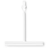   Brabantia ReNew zuhanykabin vízlehúzó 24cm éllel és kefés oldallal, akasztóval, szilikon, fehér