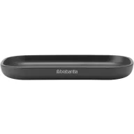  Brabantia ReNew szappantartó bordázott tálcával, műanyag, sötétszürke