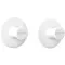 Brabantia ReNew egyágú törölköző fogas, 2db-os csomag, műanyag, fehér