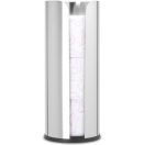 A hátsó nyíláson látszik, hány db tekercs van még a tartóban.