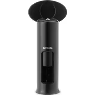   Brabantia Classic dugóhúzó, beépített fóliavágó, forgófogantyú, rozsdamentes, ABS műanyag, fekete