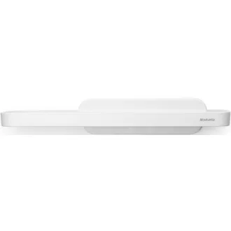   Brabantia MindSet zuhanypolc vízlehúzóval, 42,1x9cm, szikrázó fehér