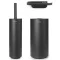 Brabantia MindSet WC pipere szett - WC-kefe + WC-papír tartó + tartalék WC-papír tartó, acél, határtalan szürke