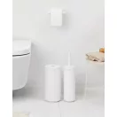 A WC-kefe és a tartalék WC-papírtartó padlón is megáll.