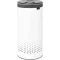 Brabantia Laundry Bin szennyestartó, hengeres, 35L, műanyag fedő, acél, fehér