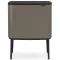 Brabantia Bo Touch Bin nyomófedeles hulladékgyűjtő, 36L, acél, platinaszürke