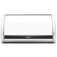   Brabantia Roll Top kenyértartó felgördülő fedővel, 31,6cm, 1 cipóhoz, rozsdamentes, fényes