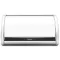 Brabantia Roll Top kenyértartó felgördülő fedővel, 31,6cm, 1 cipóhoz, rozsdamentes, fényes