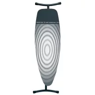   Brabantia vasalódeszka hőálló pihentető zónával, 135x45cm - D méret, fekete váz, titán ovális huzat