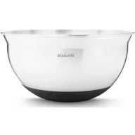   Brabantia Profile keverőtál, 1,6L, kiöntőperemmel, belső mérőskálával, szilikon alj, rozsdamentes test, selyem