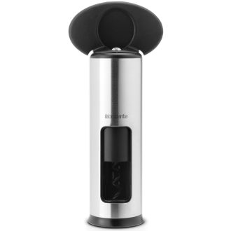   Brabantia Classic dugóhúzó, beépített fóliavágó, forgófogantyú, rozsdamentes, ABS műanyag, fekete, selyem