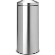   Brabantia Flame Guard önoltó papírkosár fém kosárral, 30L, rozsdamentes, selyem