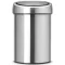Brabantia Touch Bin nyomófedeles szemetes, 3L, rozsdamentes, ujjlenyomatmentes