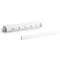 Brabantia Pull-Out Drying Lines kihúzható fali ruhaszárító kötél, 5 zsinóros, 12,5kg, 2 fal közé rögzítendő, műanyag, fehér