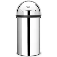   Brabantia Push Bin nyomófedeles kuka, 60L, rozsdamentes, fényes