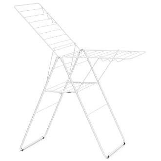   Brabantia HangOn Drying Rack beltéri ruhaszárító, 20m, 6db kampó, 12kg, acél, fehér