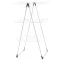 Brabantia Drying Rack Tower 3 szintes ruhaszárító állvány kompakt kialakítással, 23m, 20kg, acél, fehér