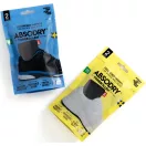 Absodry x SmellWell Freshener Inserts Black 3-az-1-ben cipőszagtalanító és légfrissítő párna, 2x100g, textil, fekete