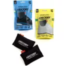 Absodry x SmellWell Freshener Inserts Black 3-az-1-ben cipőszagtalanító és légfrissítő párna, 2x100g, textil, fekete