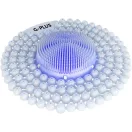 G-PLUS Ice Cool enzimköves piszoár rács, 194mm, EVA műanyag, jeges frissesség