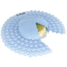 G-PLUS Linen Breeze enzimköves piszoár rács, 194mm, EVA műanyag, friss ruha illat