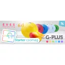 G-PLUS szivárvány BOX 6 darabos enzimköves piszoár rács kezdőcsomag, 194mm, EVA műanyag, vegyes illat