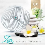   G-Screen Zen fröccsenésgátló piszoár rács, 178mm, EVA műanyag, bambusz és tengeri só