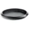 Lékué quiche és lepény sütőforma, D=28cm, platina szilikon, fekete