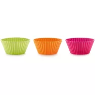 Lékué muffinforma szett, 12db-os, D=7cm, többszínű