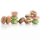 Fedezze fel a készlethez tartozó recepteket, amelyek segítségével Ön is könnyedén készíthet kifinomult és ízletes macaronokat otthonában.