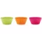 Lékué Silicone Muffin Cases muffin sütőforma szett, 6db-os, D=7cm, platina szilikon, többszínű