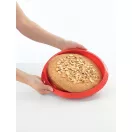 Lékué kerek süteményforma, D=26cm, platina szilikon, fekete