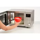 Melegítse mikrohullámú sütőben maximális teljesítményen (800 W) 1-2 percig.